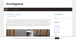 Desktop Screenshot of hverdagsmat.net