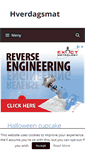 Mobile Screenshot of hverdagsmat.net